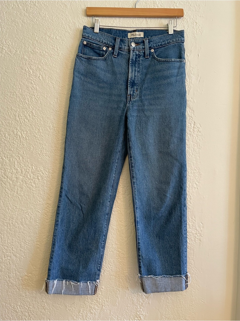 Madewell The Perfect Vintage Straight Jean 27